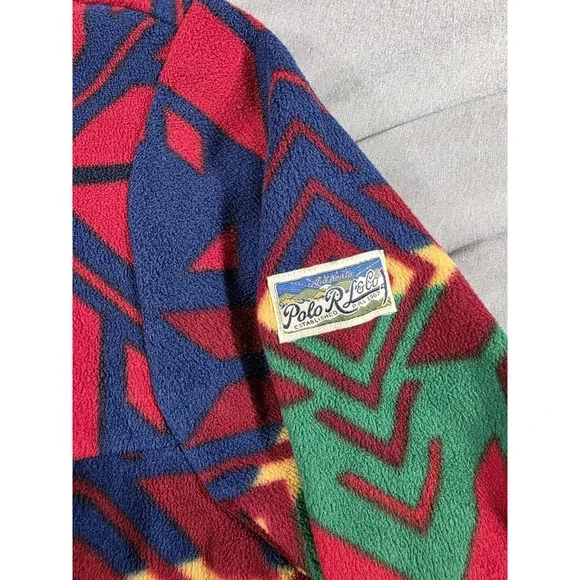 NWOT *READ* 2 pc Set Polo Ralph Lauren Fair Isle Brushed Fleece Pullover, Jogger